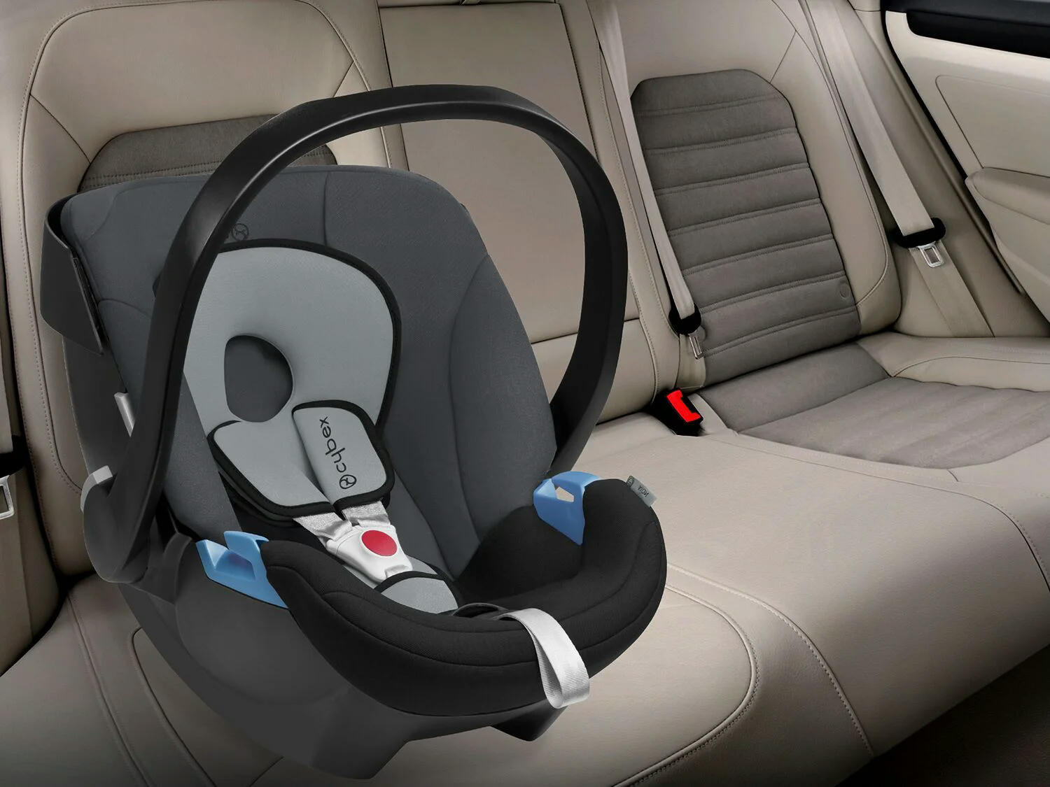 Cybex® Silla de coche Aton Cobblestone