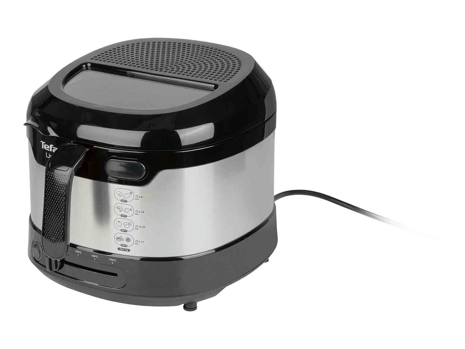 Tefal ® Freidora de acero inoxidable