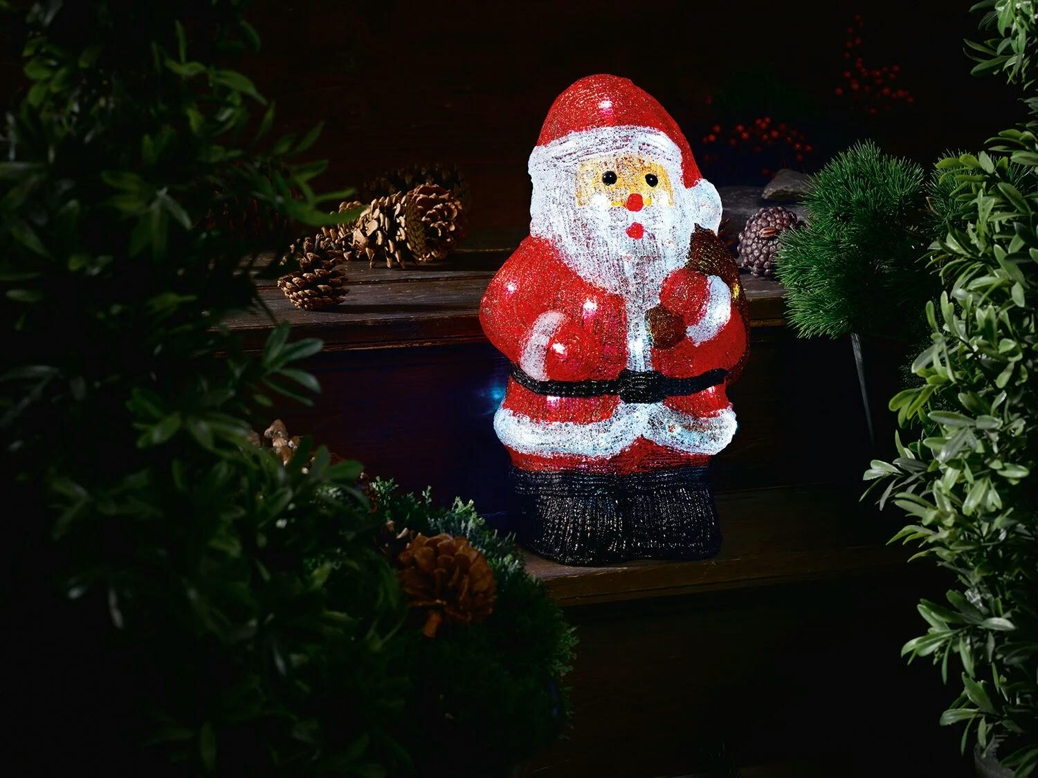 Figura decorativa con LED