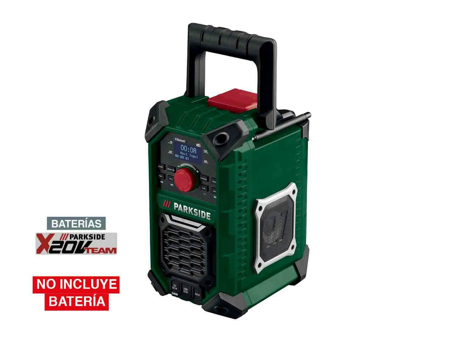 Radio recargable 20 V