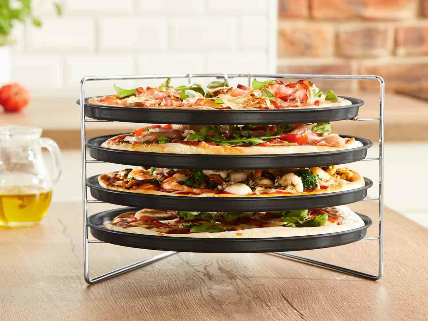 Zenker ® Moldes para pizza pack 5