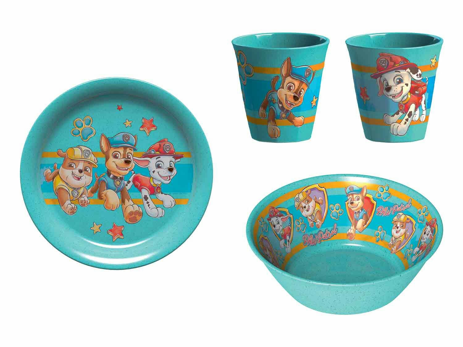 Koziol® Vajilla de la Patrulla Canina 3 pzs