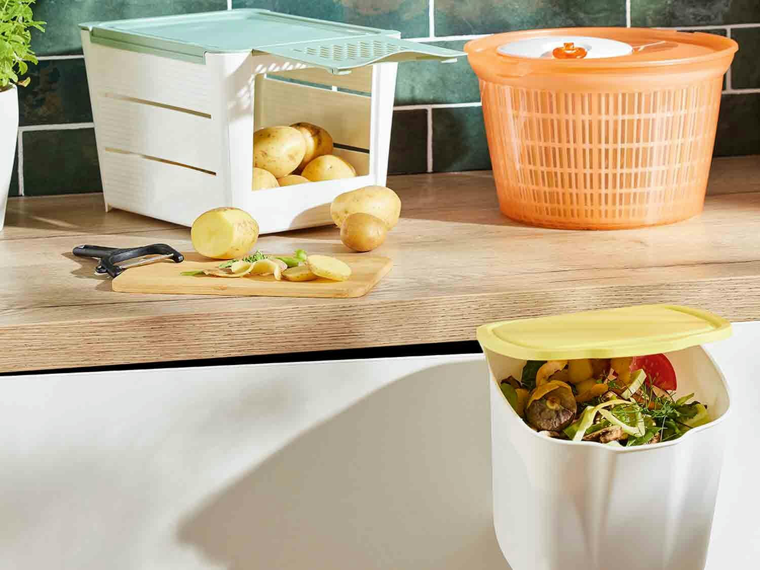 Recipiente de conservacíon para verduras