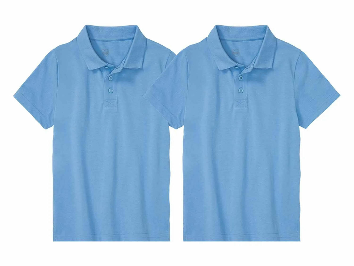 Polo para uniforme escolar júnior pack 2