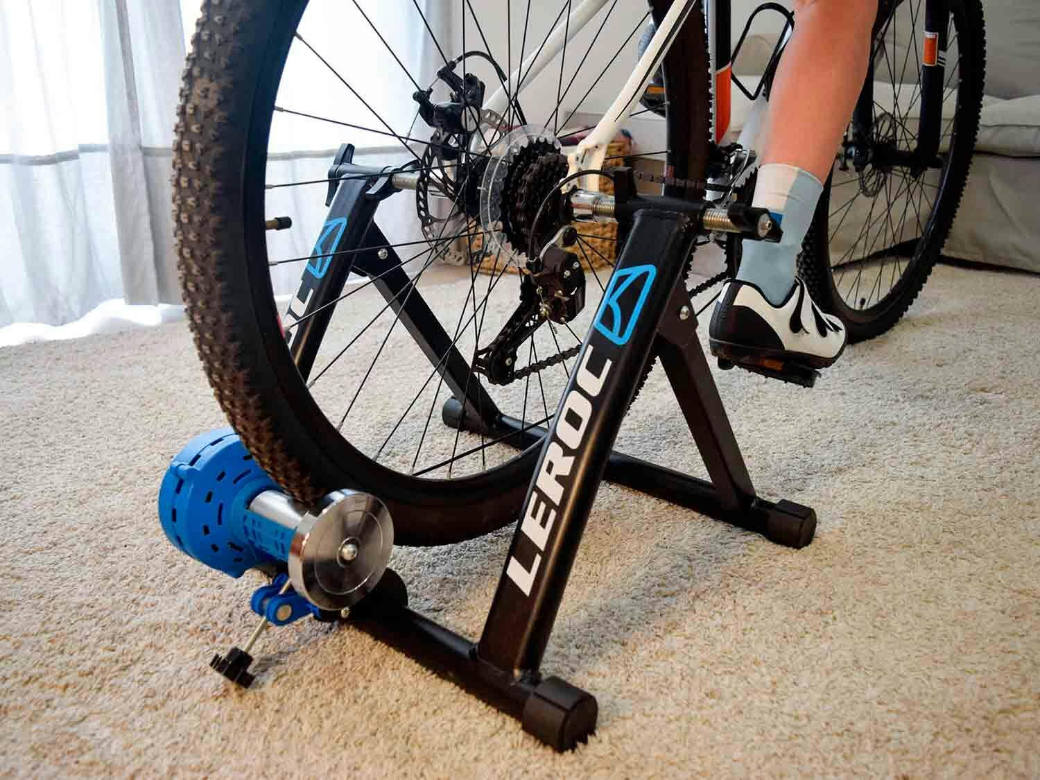 LEROC Rodillo de entrenamiento para bicicleta