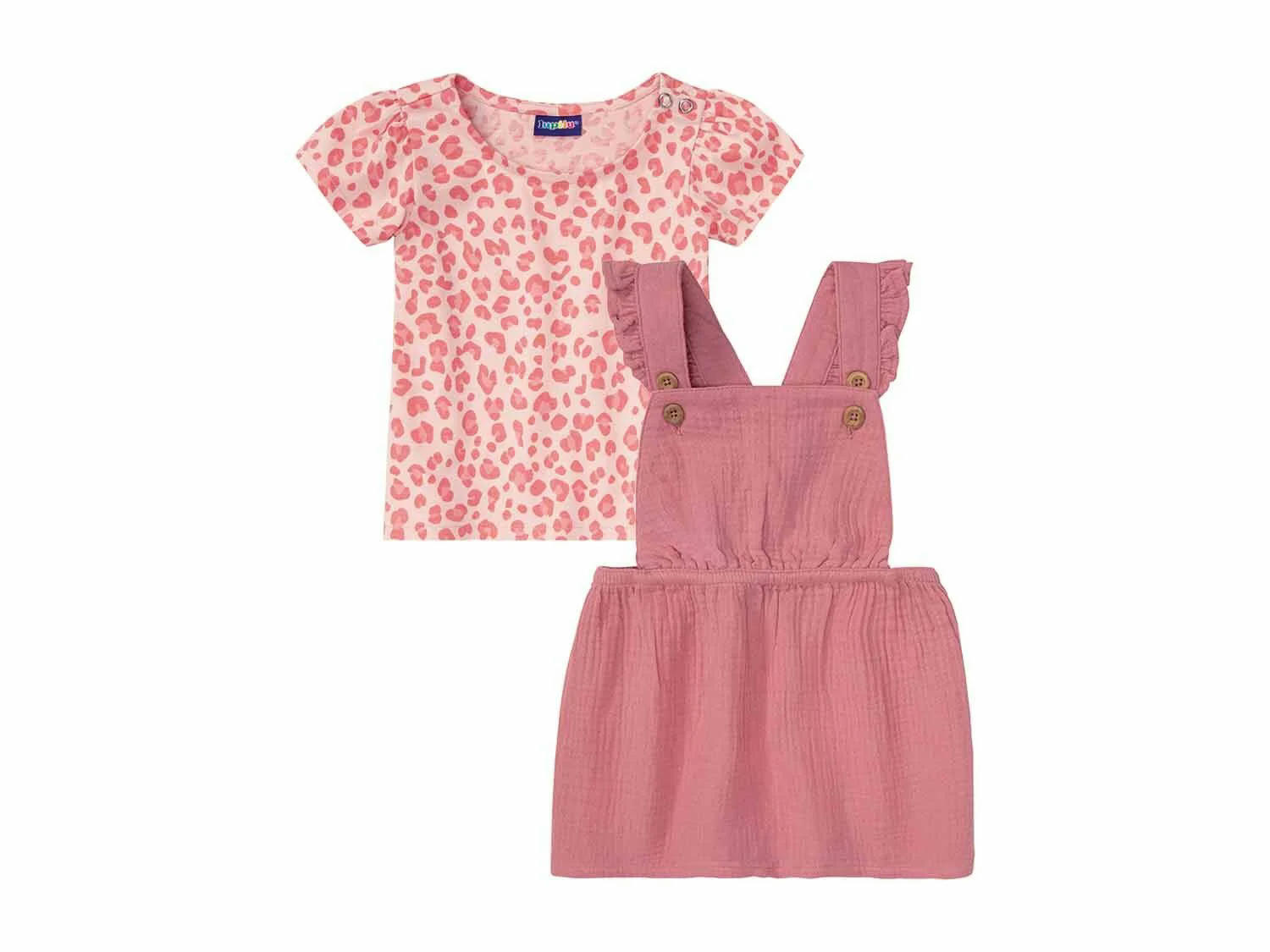 Conjunto rosa para bebé
