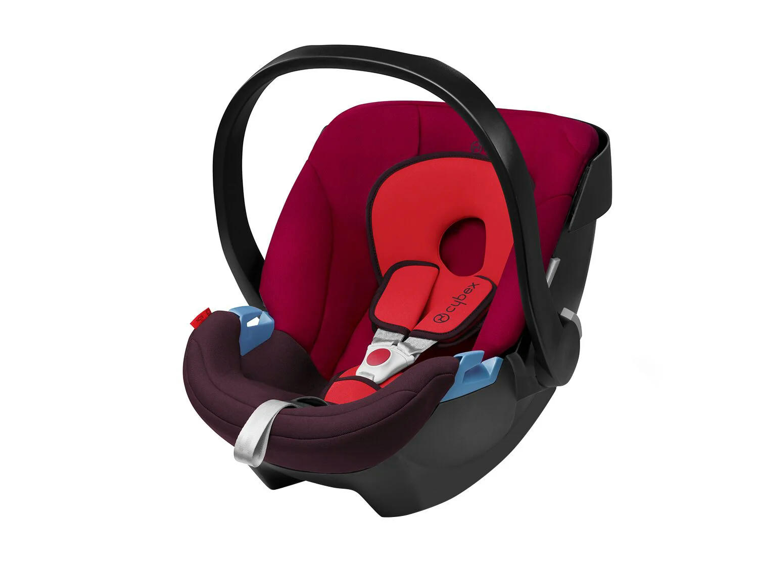 Cybex® Silla de coche Aton Rumba Red