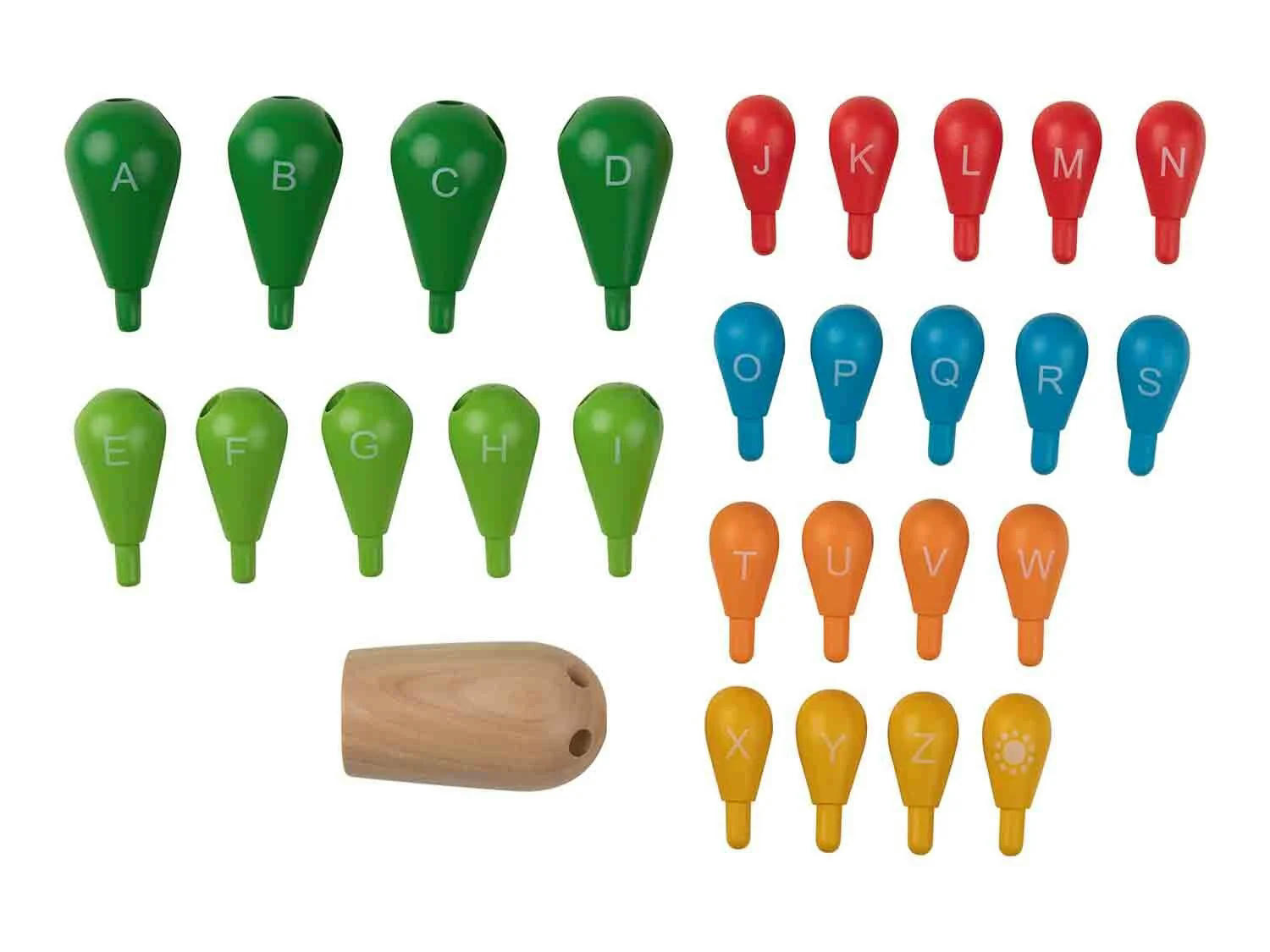Habilidades motoras de madera Montessori