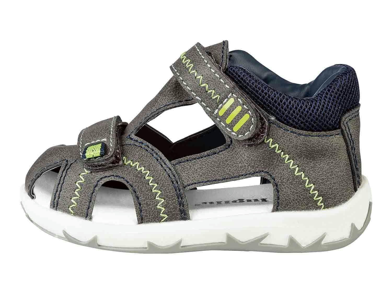 Sandalias acordonadas grises para bebé