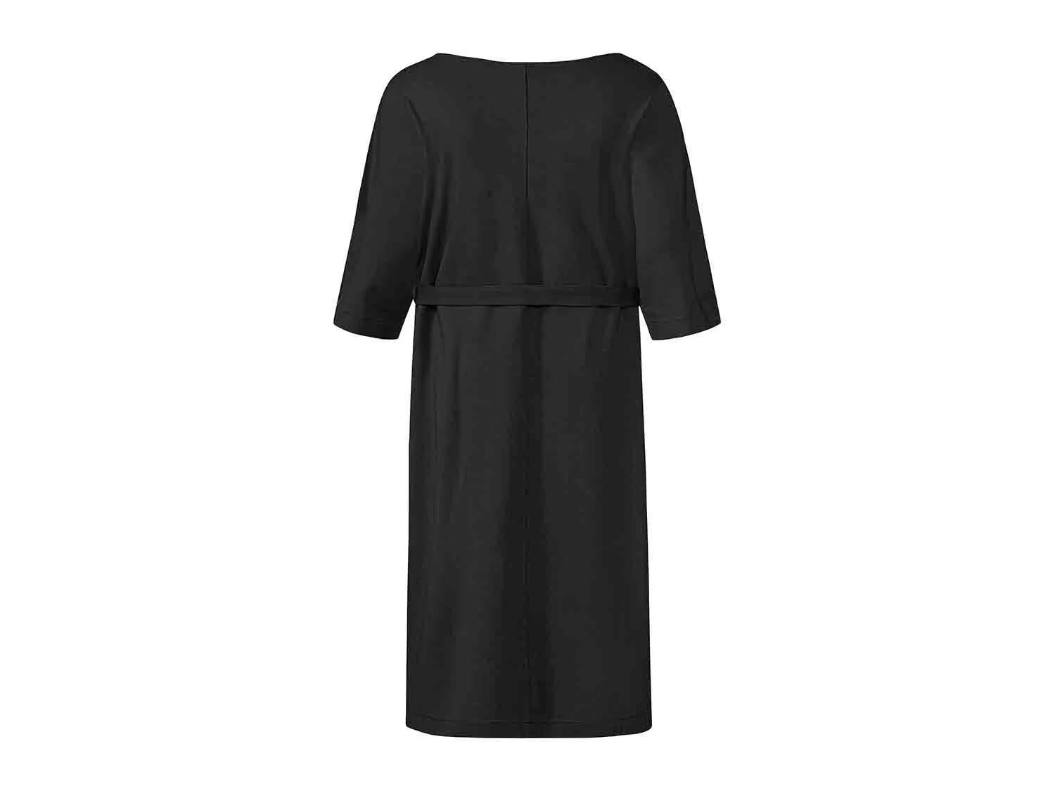 Vestido básico con lazada para mujer