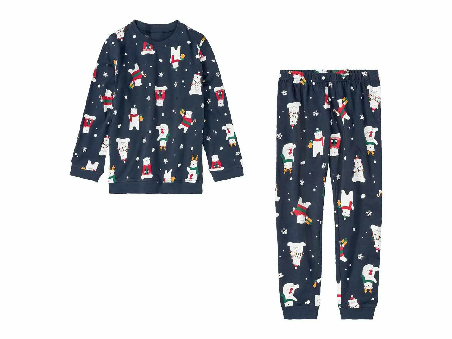 Pijama navideño infantil