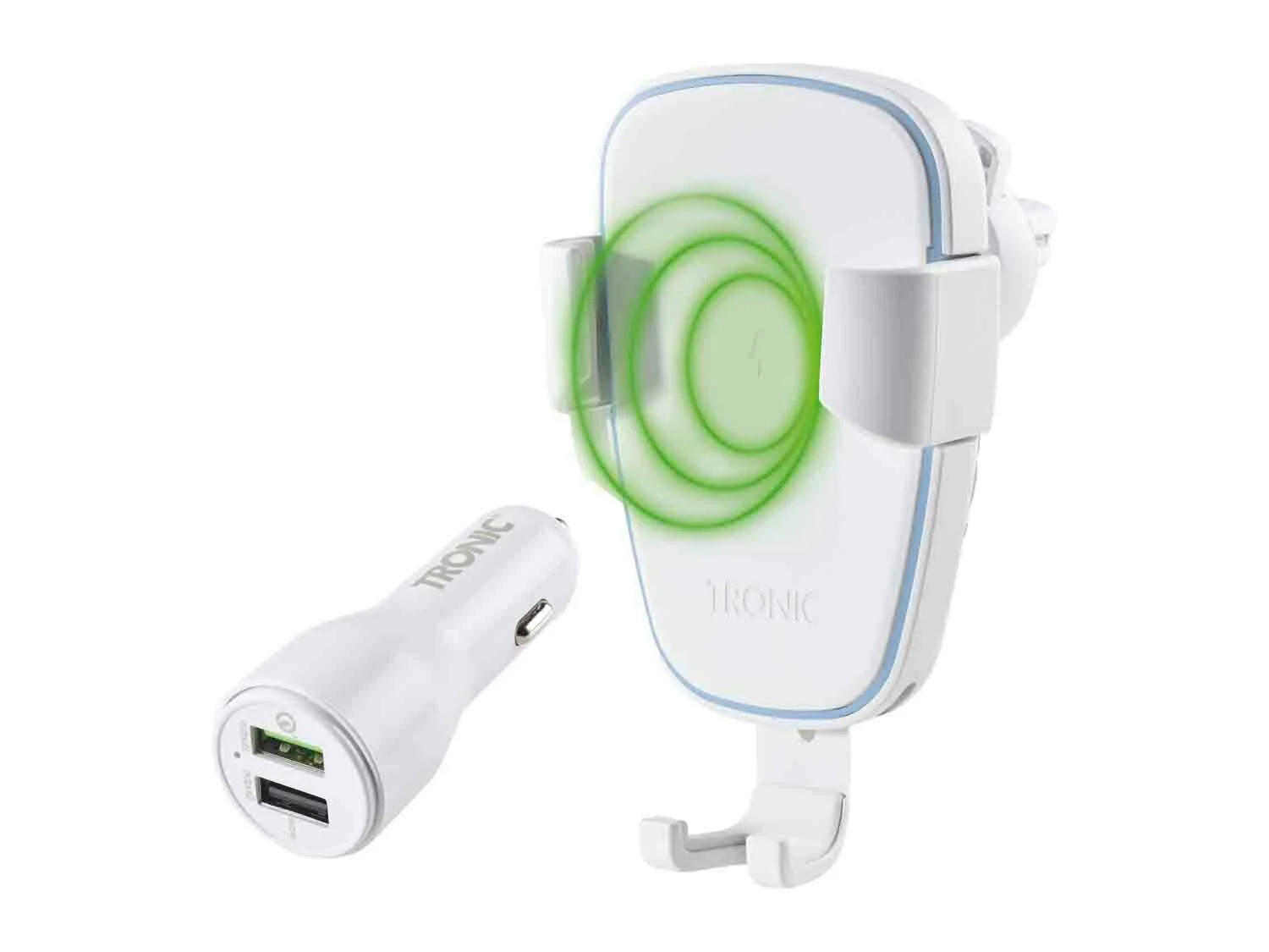 Soporte de smartphone para coche con función de carga QI®