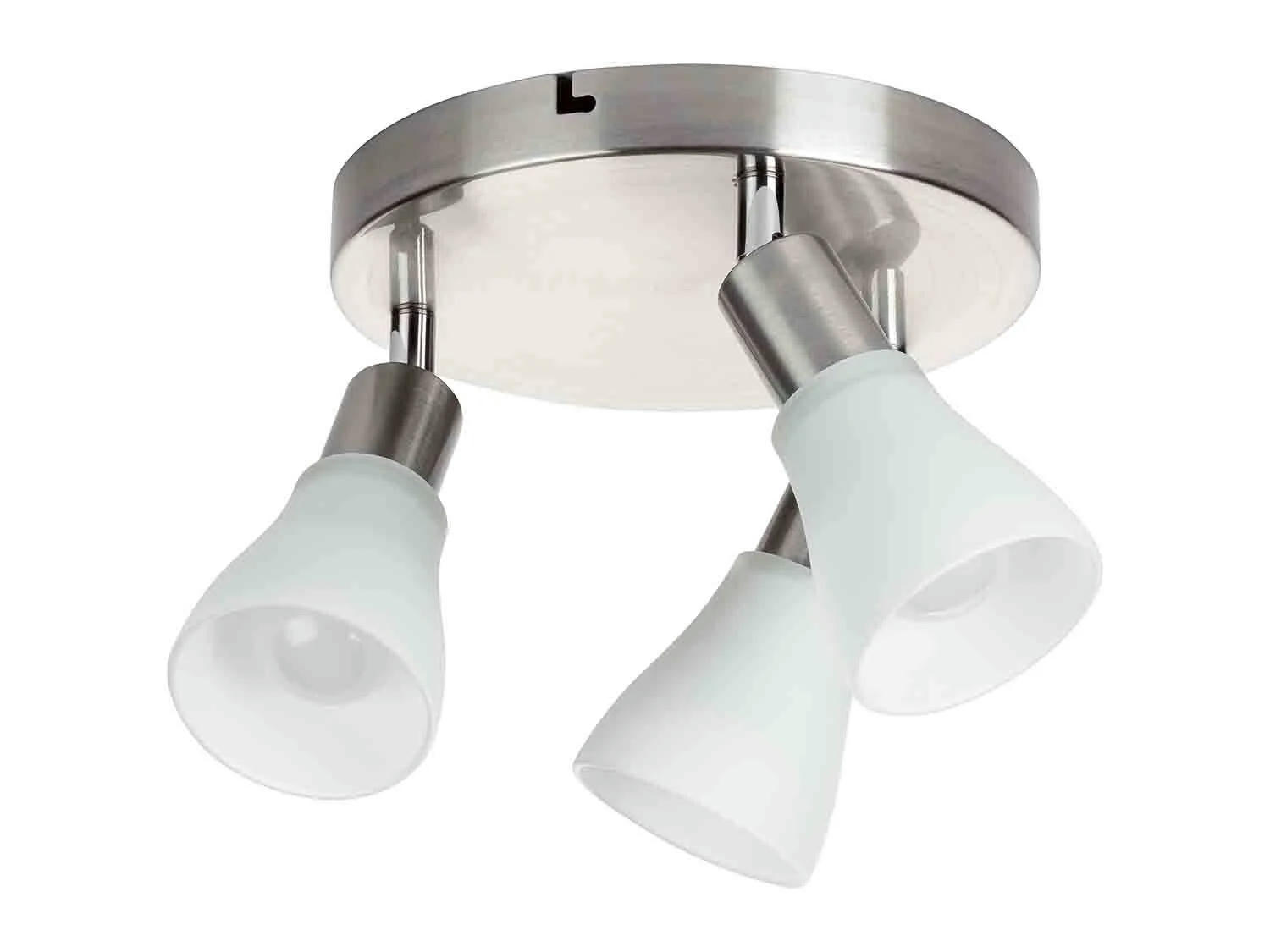 Lámpara LED de techo con 3 bombillas