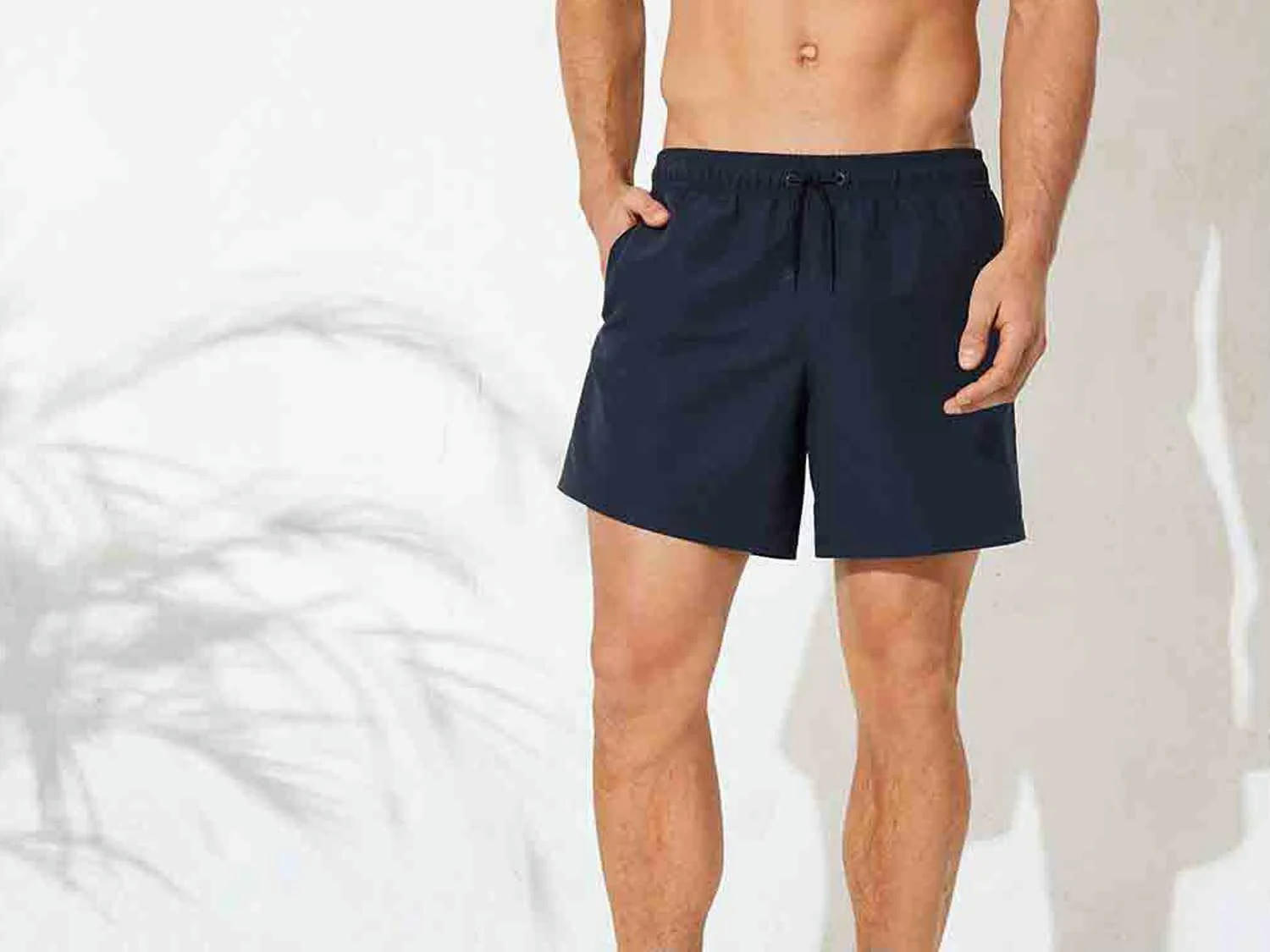 Bañador bóxer para hombre azul