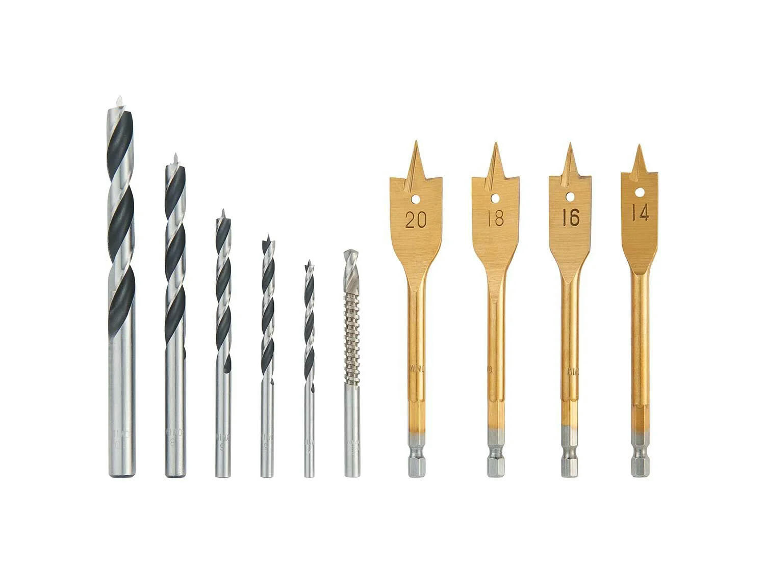 Set de brocas con estuche