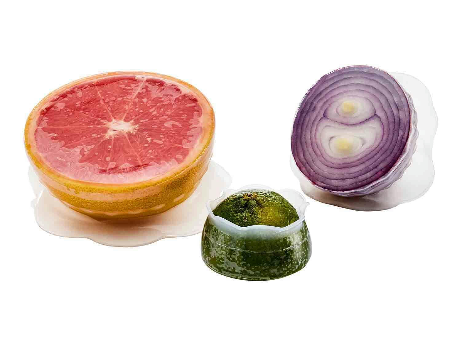 Set de tapas de silicona redondas