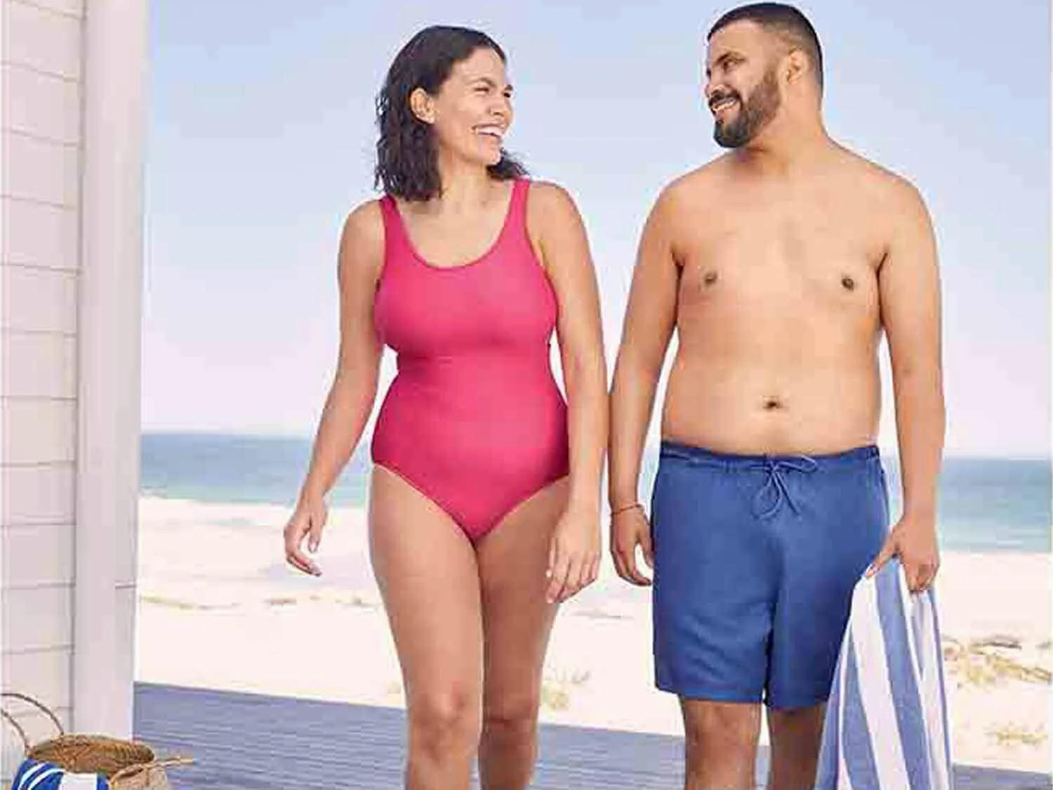 Bañador bóxer para hombre tallas grandes