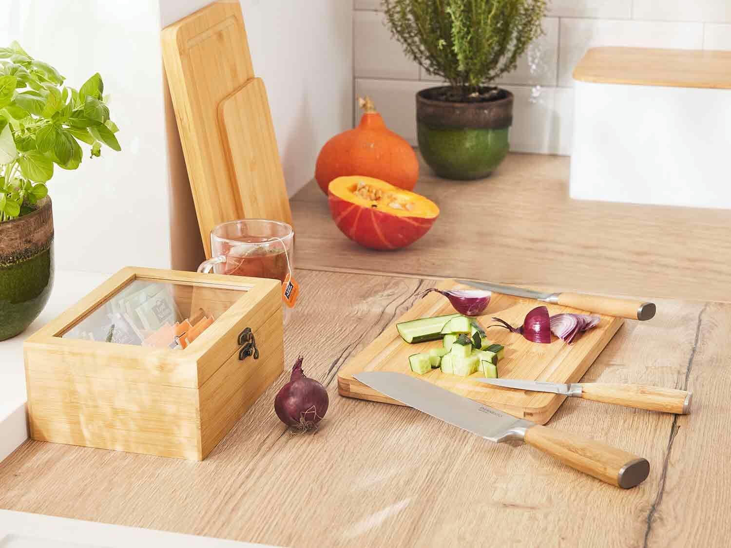 Caja para té e infusiones