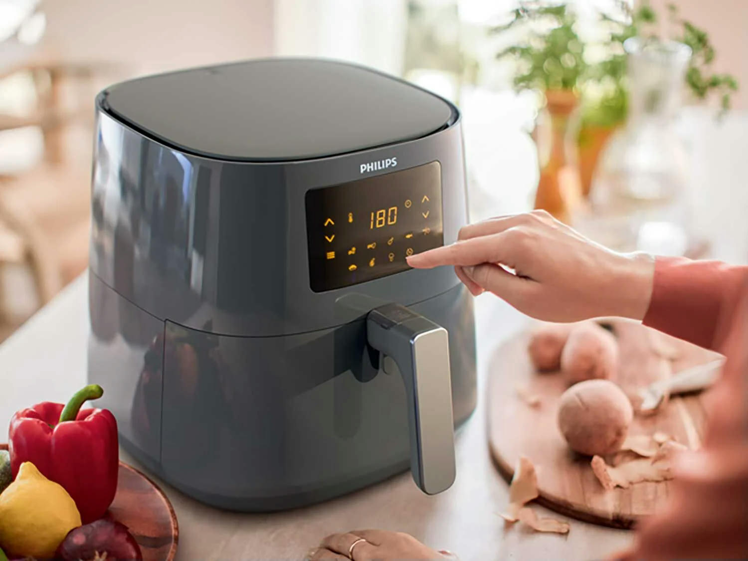 Philips ® Freidora de aire XL 6,2 L 2000 W