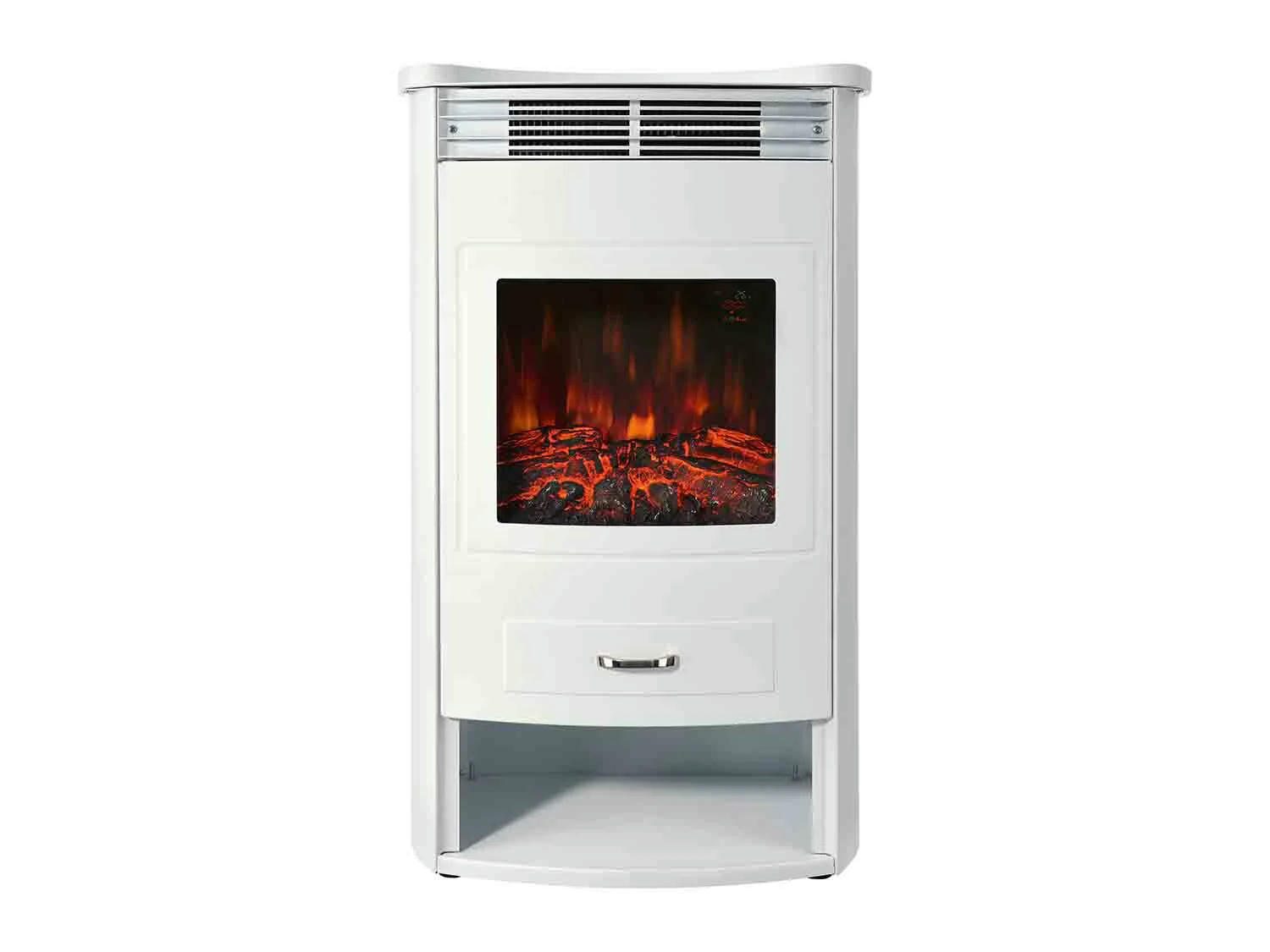 Chimenea eléctrica con compartimento de almacenamiento 1900 W