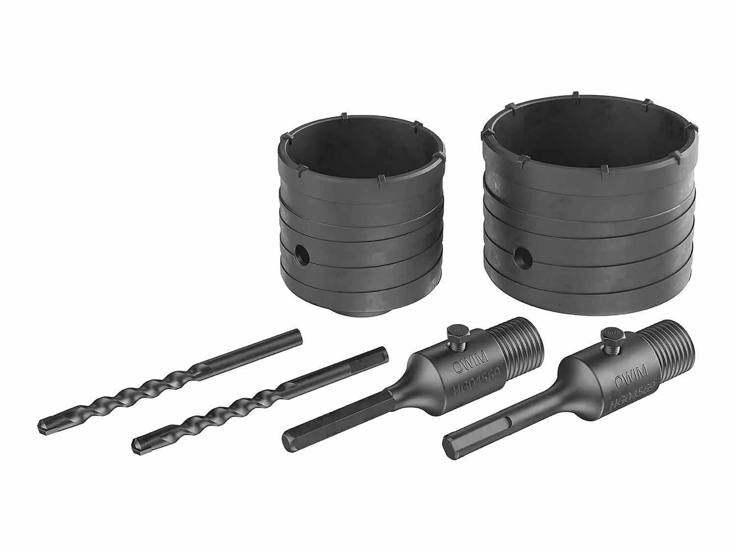 Set de brocas corona