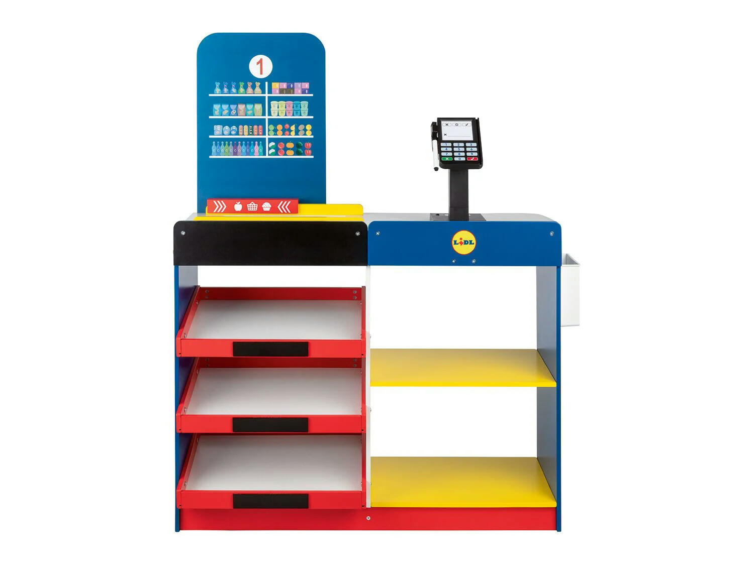 Tienda Lidl de madera
