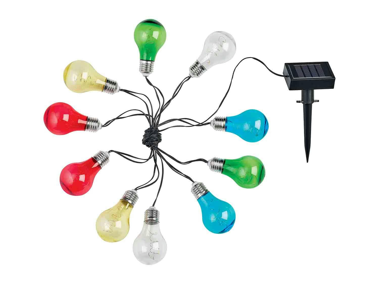 Guirnalda luminosa solar