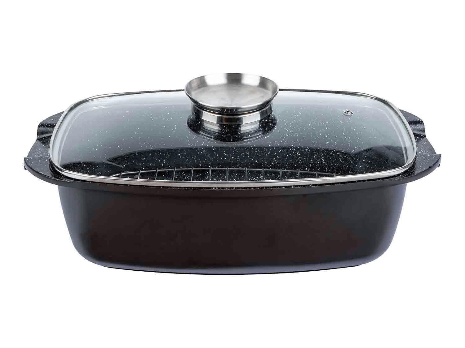 Asador de aluminio fundido