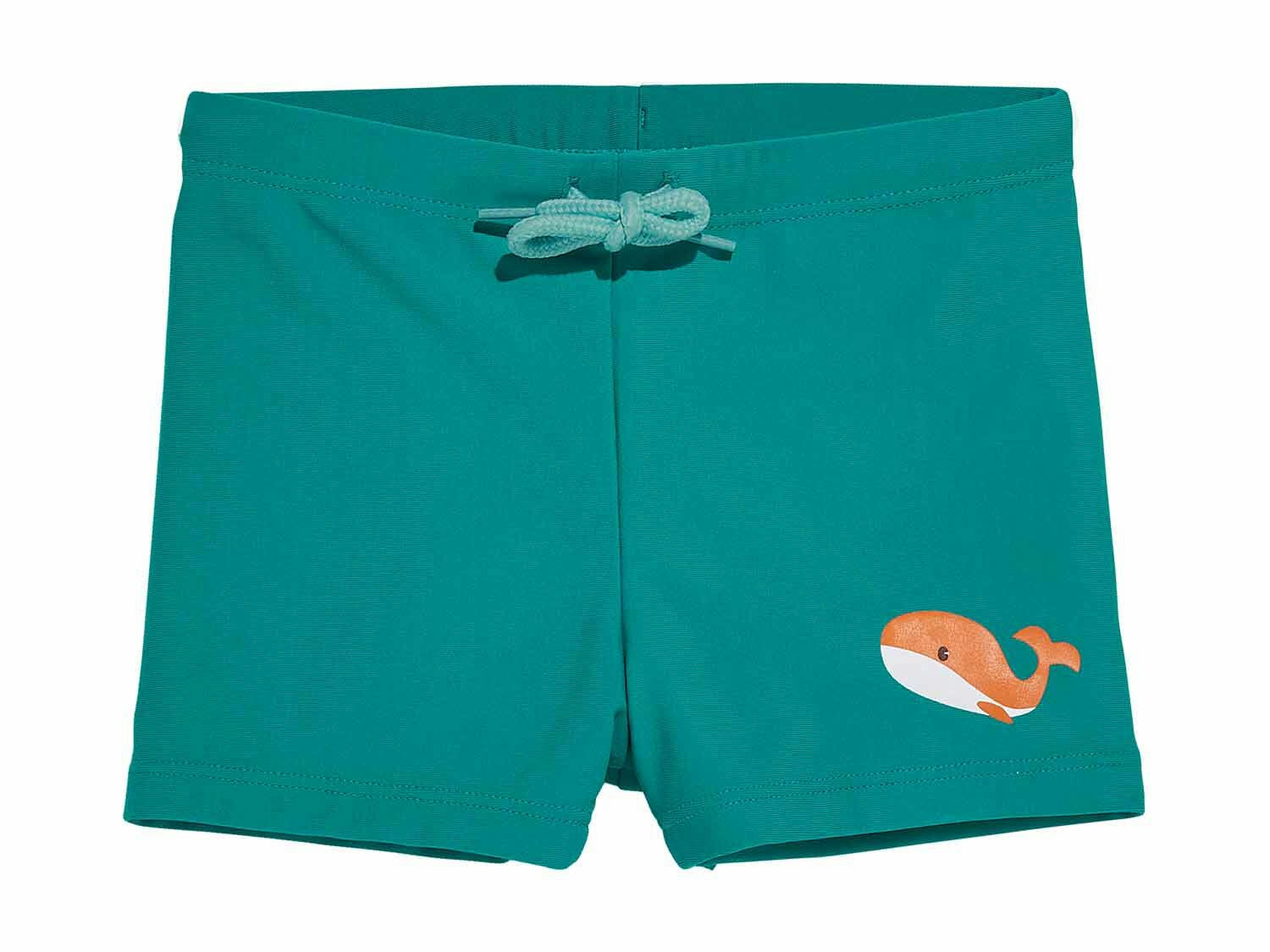 Bañador bóxer infantil verde