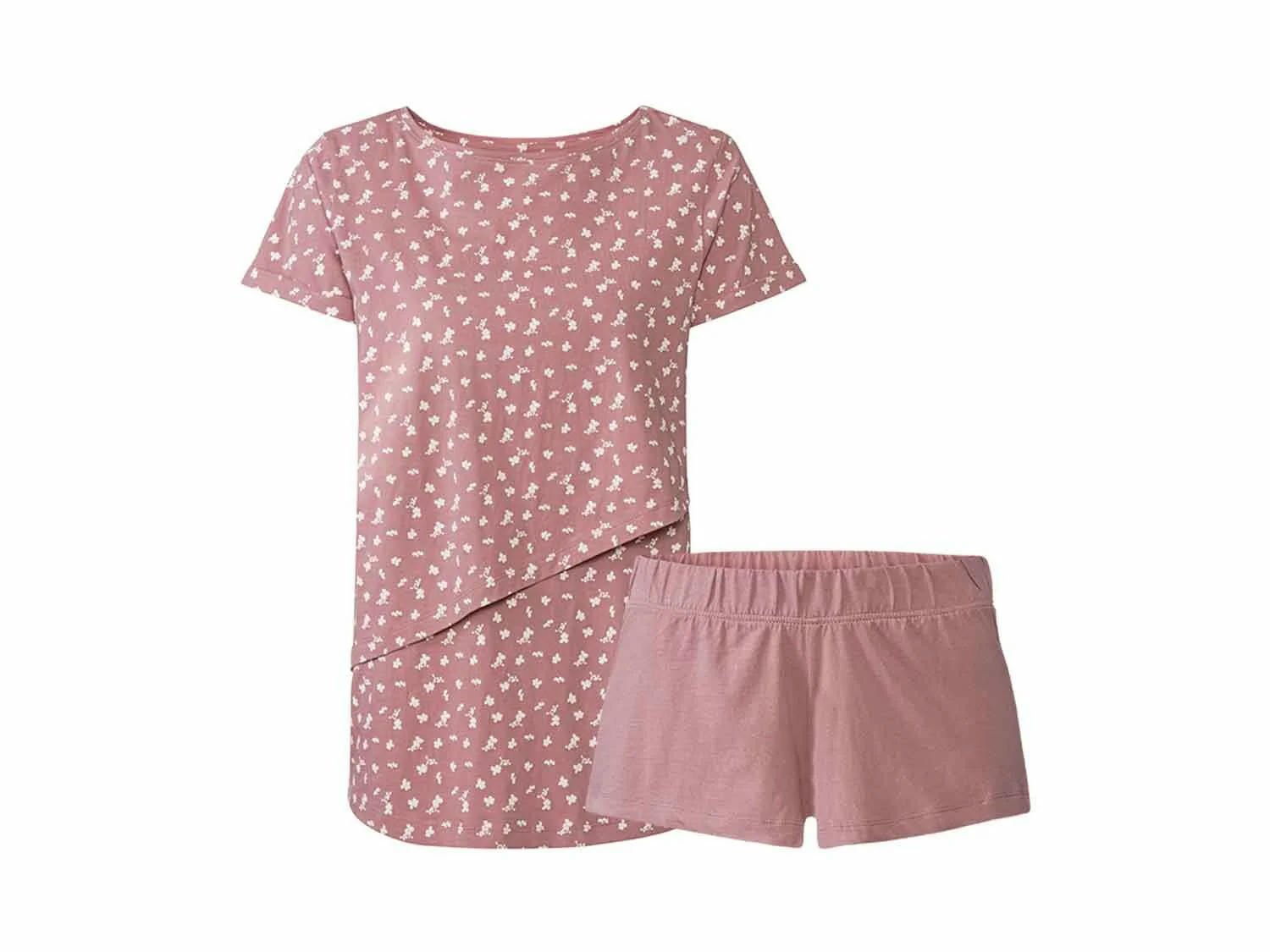 Pijama corto de lactancia