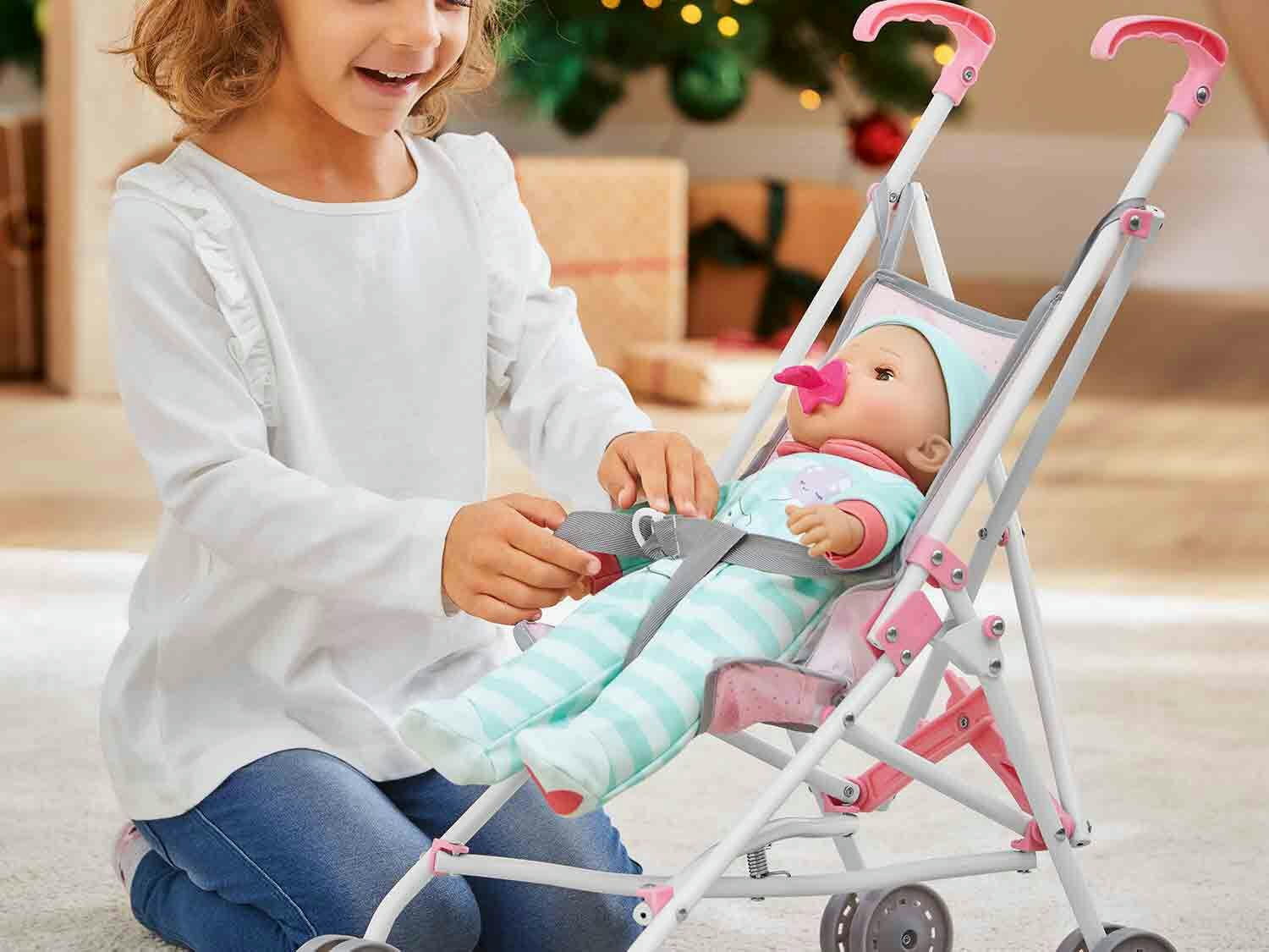 Carrito de paseo para muñeca