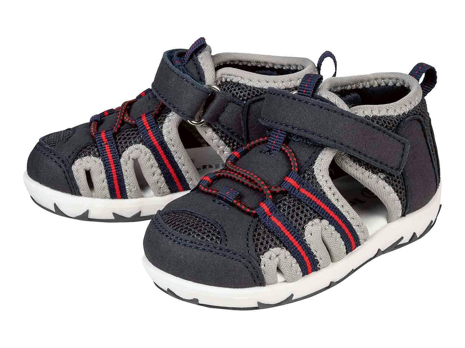 Sandalias acordonadas azules para bebé