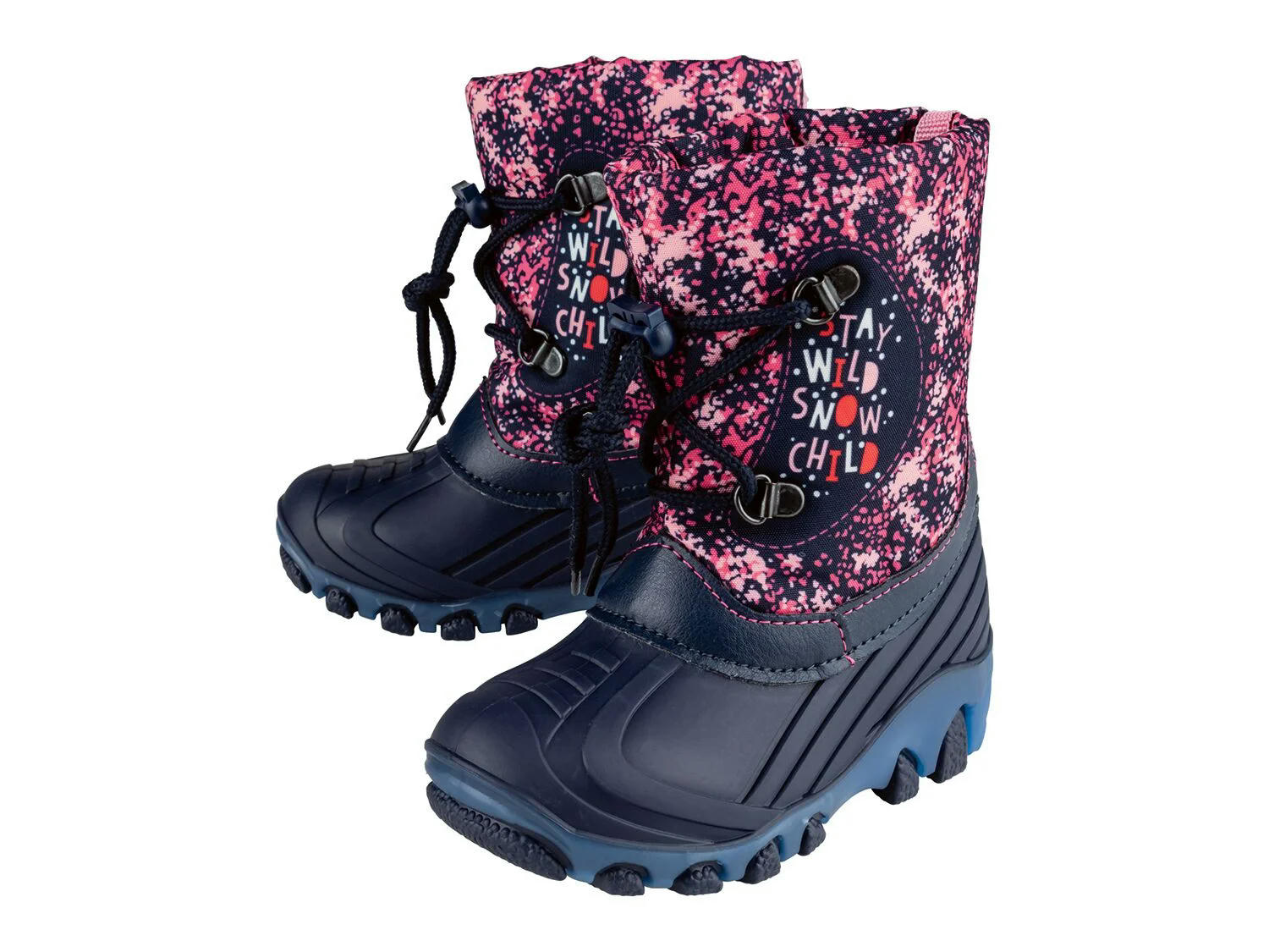 Botas de nieve con luz infantiles