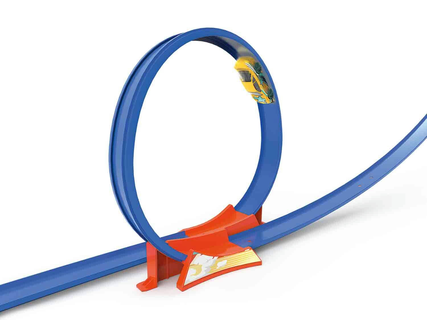 Circuito de carreras con looping