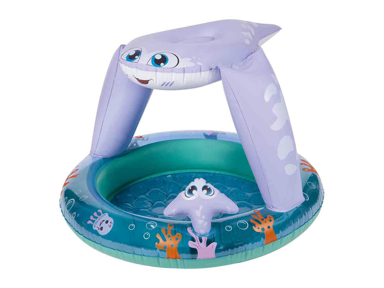Piscina hinchable infantil con techo Ø 102 cm