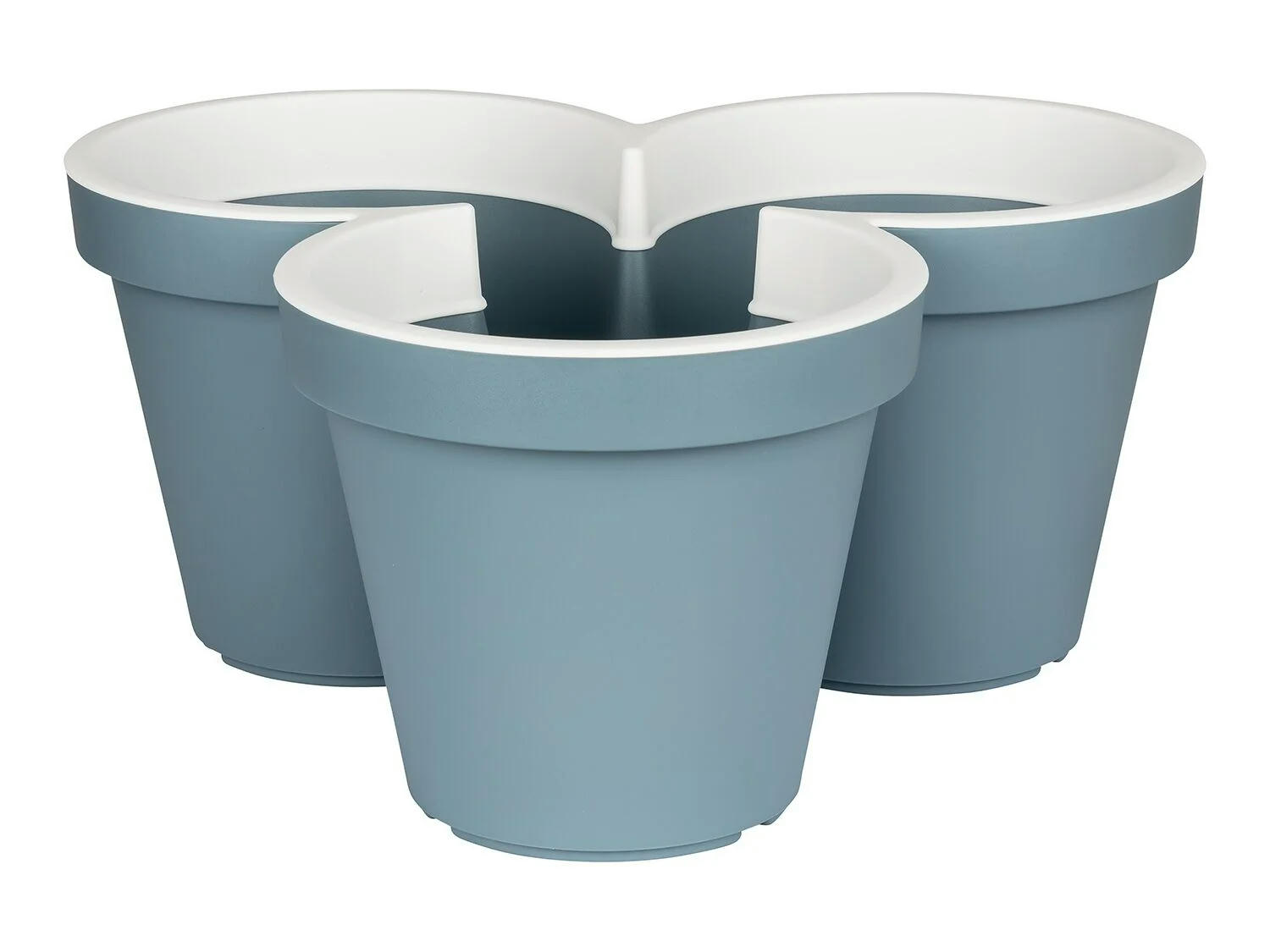 Maceteros triples apilables