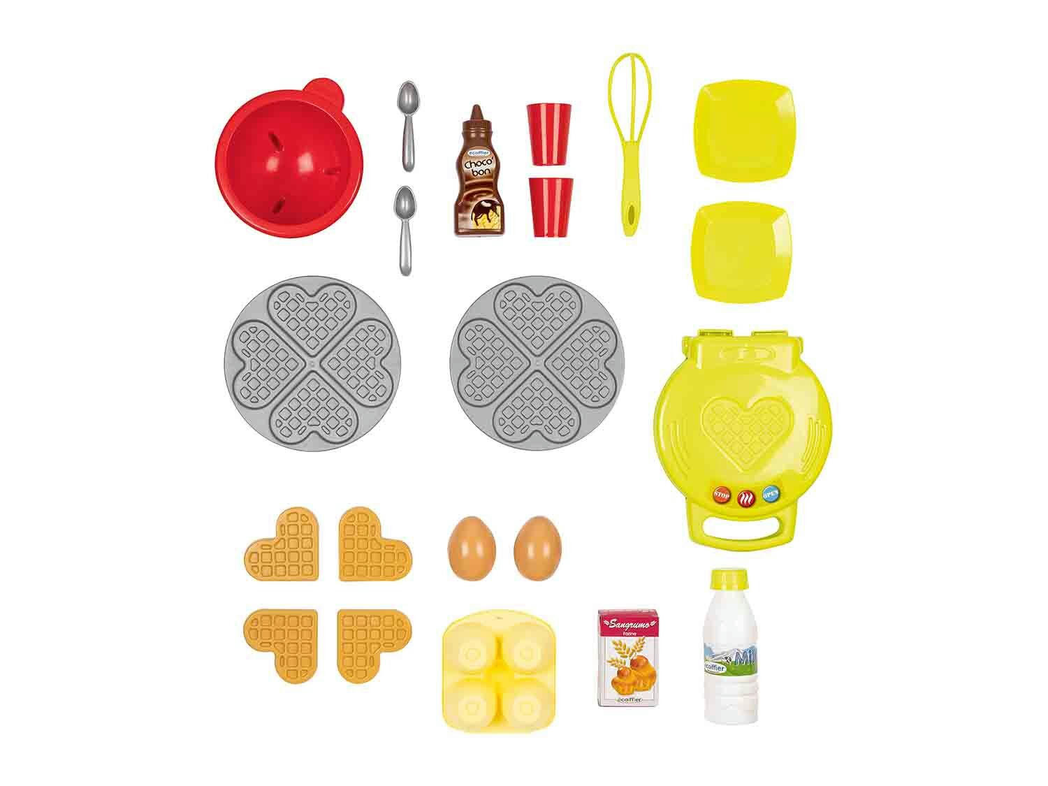 Ecoiffier ® Set de repostería de juguete con gofrera