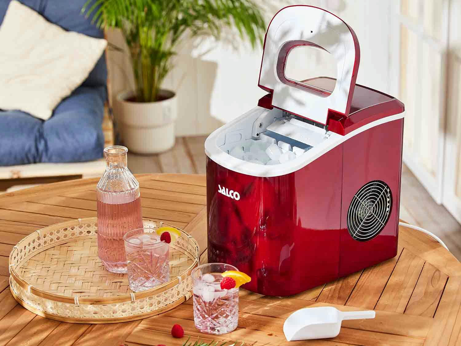 Salco Máquina eléctrica para hacer cubitos de hielo