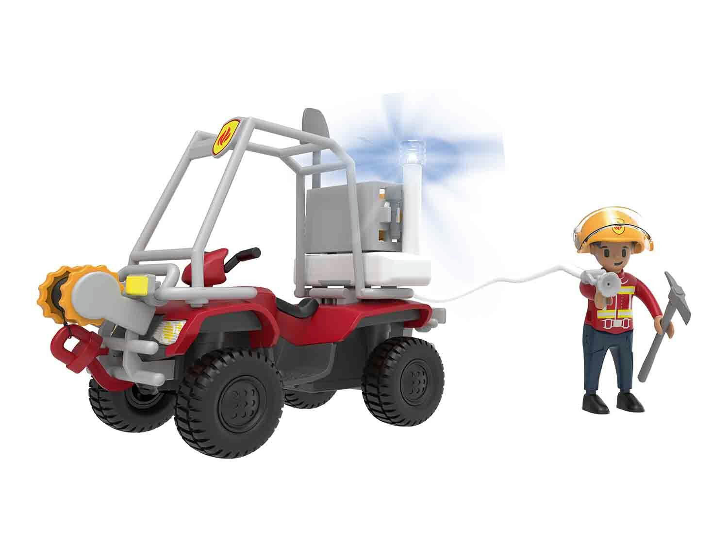 Quad de bomberos