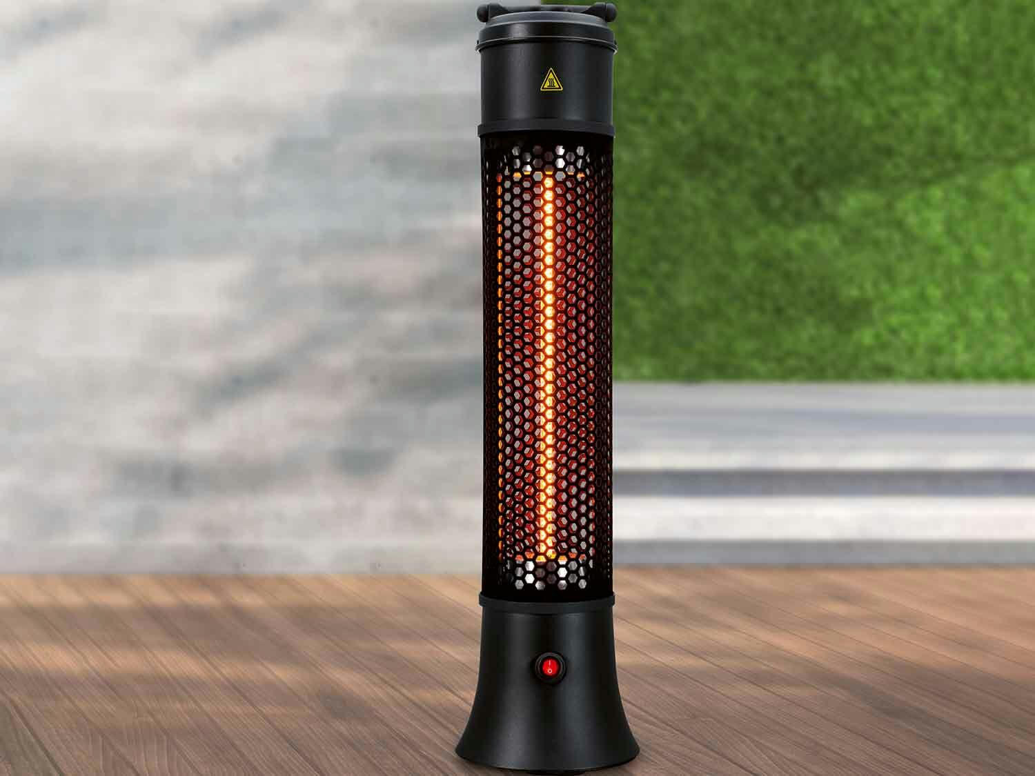Calefactor halógeno de pie 1200 W