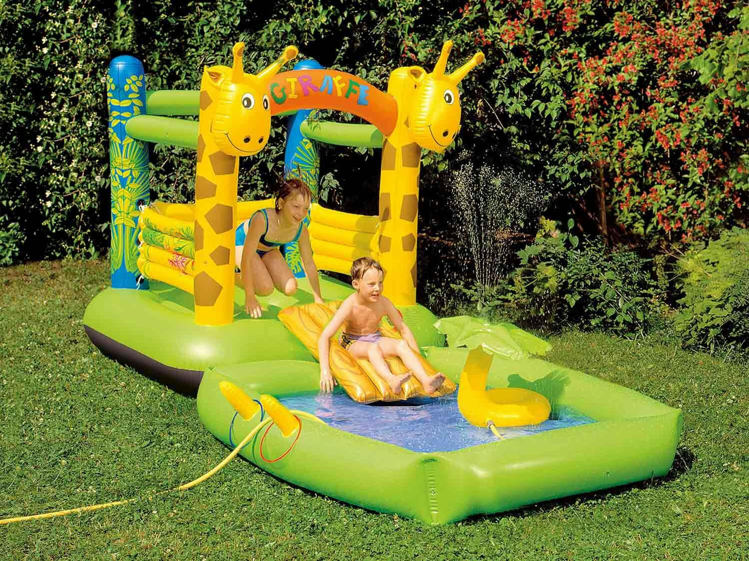 Wehncke Castillo hinchable con piscina