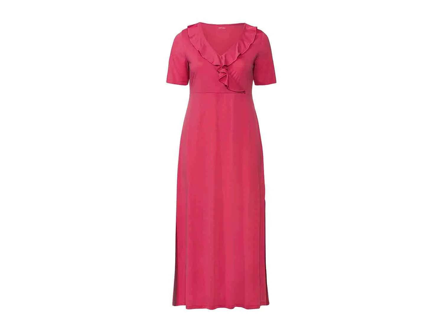 Vestido largo con mangas