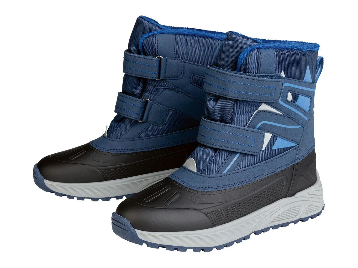 Botas de nieve azuladas júnior