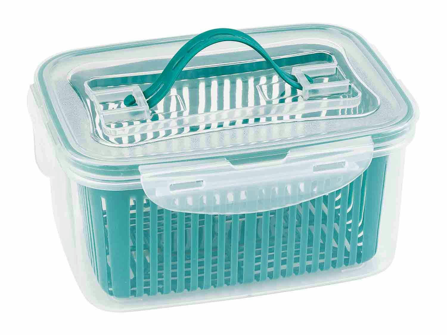 Gourmetxaxx ® Set de fiambreras con escurridor