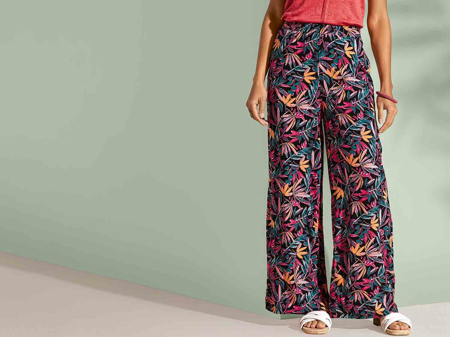 Pantalón de verano largo para mujer