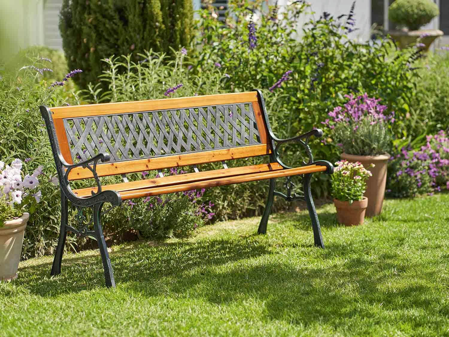Banco para jardín