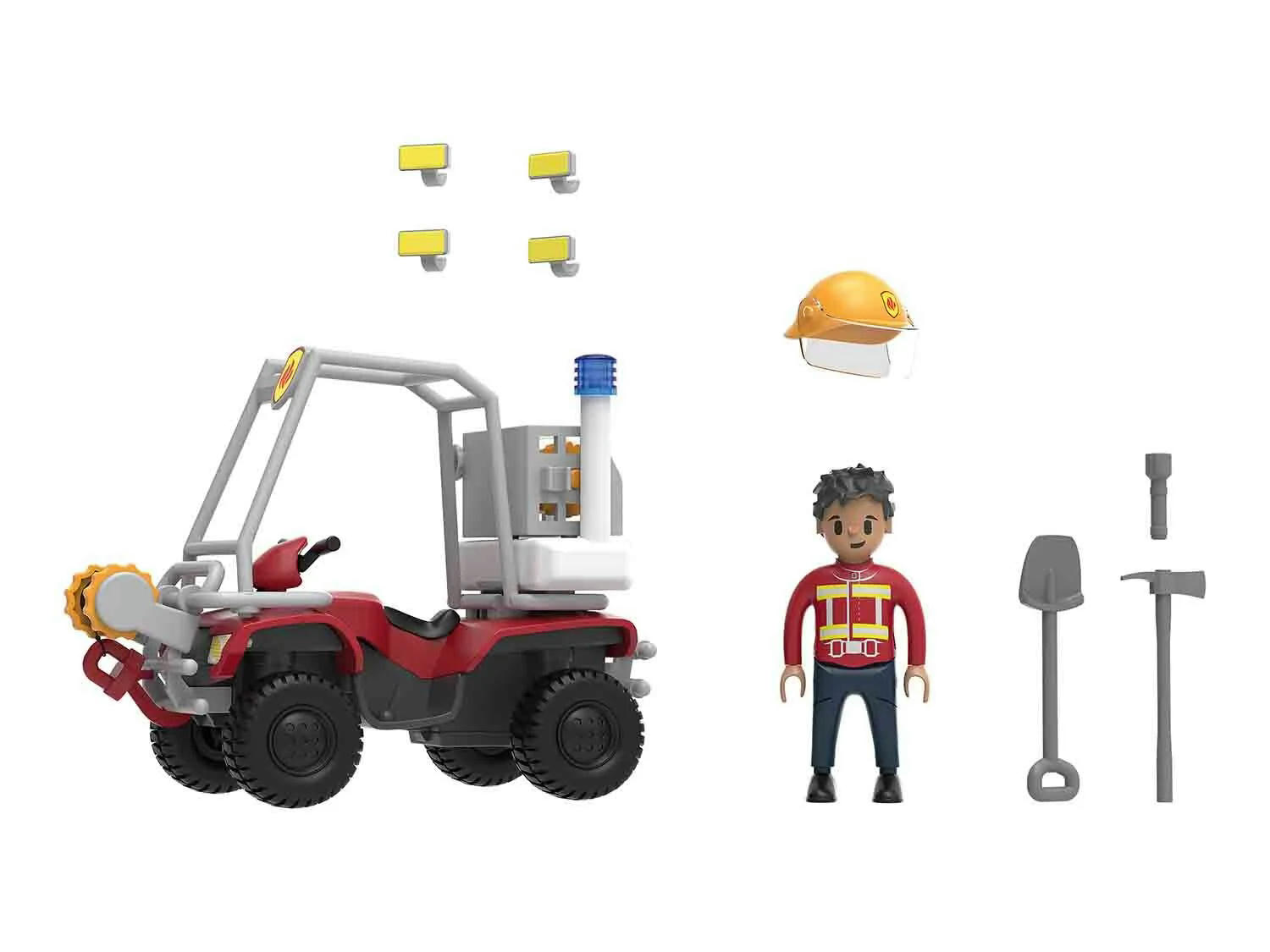 Quad de bomberos