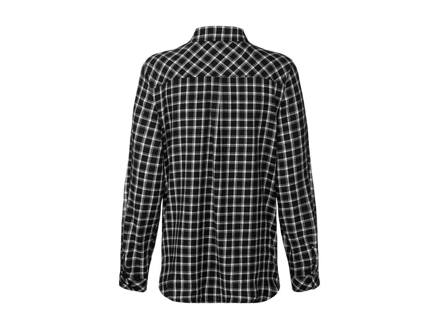 Camisa de franela para mujer