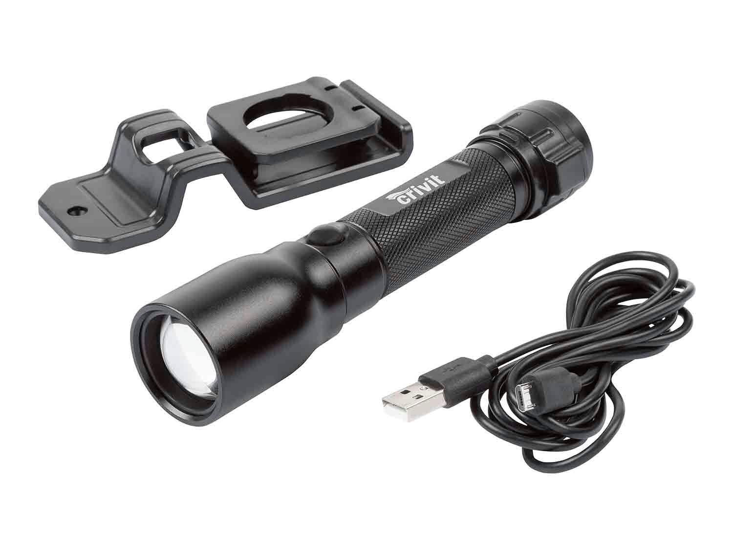 Linterna LED recargable
