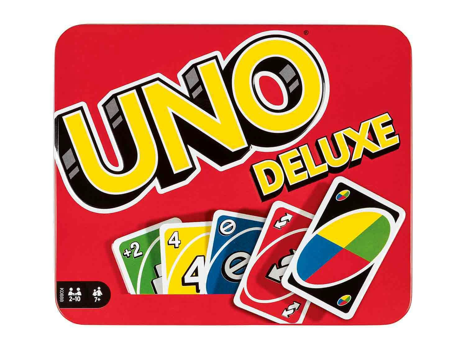 Mattel® Juego de cartas UNO Deluxe